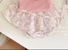 Pantalones Culotte Florales para Niñas de Primavera y Verano, Pantalones de Doble Capa con Volantes para Bebés e Infantes, Falda Suave y Cómoda para Bebé