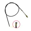 Cable de Freno Delantero de Tambor de Tapa Dura 1.25m Coche Eléctrico Cable de Freno Delantero de Tambor Coche de Batería Cable de Freno Delantero de Tambor