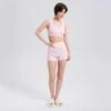 Chaleco de Verano Transfronterizo Europeo y Americano Estilo Deportivo Casual de Moda con Shorts Elásticos sin Aros Envuelta en el Pecho