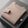 Nuevos Suéteres de Lana para Hombre Otoño e Invierno, Jerséis de Cuello Redondo, Suéteres Engrosados, Camisetas Base de Punto Casual para Jóvenes Venta al por Mayor