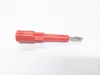 Enchufe de Alto Voltaje Toma de Corriente de Alto Voltaje Bloque de Terminales Redondo Plano Triángulo Una Cruz Prueba de Voltaje Soporte de Enchufe Blanco Accesorios