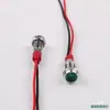 Luz Indicadora de Metal 6mm LED Universal AC/DC Cinco Cores 3V 5V 12V 24V 2