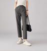 Pantalones Harén Blancos de Alta Calidad Pantalones de Traje Elegantes Pantalones Capri para Mujer Primavera y Verano Nuevo Cintura Alta Adelgazantes Rectos