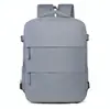 Mochila de viagem transfronteiriça, leve e de grande capacidade, com múltiplos compartimentos, adequada para registro de viagem e como mochila estudantil