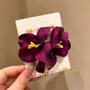 2026 Nuevo Pinza de Pico de Pato Floral de Alta Gama para la Costa con Pasador de Flor de Peonía Simulada, Accesorio para el Cabello de Estilo Vacacional para el Lado