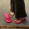 Chanclas para Mujer, Moda Verano 2025, Sandalias de Playa Blancas de Suela Gruesa, Estilo Coreano