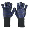 Guantes de Silicona Resistentes al Calor para Barbacoa para Hornos de 800 Grados, Hornos de Microondas y Ollas Calientes, Resistentes a Altas Temperaturas, a Prueba de Aceite y Anti-Quemaduras