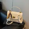 Bolso Versátil de Moda para Mujer 2025 Otoño Nuevo Tendencia Callejera Bolso de Mano para el Trabajo y el Viaje Bolso Cruzado Pequeño Cuadrado para Mujer