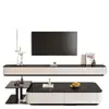 Mueble de TV de pie para sala de estar, nuevo modelo 2025, lujo ligero, gama alta, diseño moderno y minimalista, adecuado para apartamentos pequeños, mueble de TV y mesa de centro