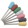 Cabezal de Lijado de Uñas de Silicona Manicura Exfoliante 2.35 Cabezal de Lijado de Uñas de Goma Pulido Cabezal de Lijado de Uñas Cabezal de Lijado de Uñas de Silicona