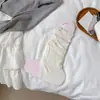 Meias Finas de Primavera Femininas Estilo Ballet com Pé, Meias Modernas com Babados de Renda, Polainas Versáteis com Proteção Solar
