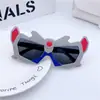 Óculos de sol infantis robô óculos de sol para bebê mecha Autobot menino bebê óculos de sol para modelar show de fotos