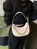Bolsos de Mujer de Gama Alta de Nicho 2026 Nuevo Bolso Cruzado Versátil Estilo Vintage Coreano Bolso de Hombro Bajo el Brazo Tipo Dumpling
