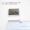 Clipe de arame de aço embalado transfronteiriço clipe de metal versátil grampo de cabelo cruzado clipe lateral para franja coreano-japonês acessórios de cabelo