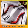 Sandalias de Tacón Alto de Una Correa Ultra Finas Estilo Coreano para Mujer 2026 Primavera/Otoño Nuevas con Cordones Sexy de Tacón de Aguja Fondo Rojo Sandalias de Moda