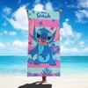 Stitch Personalizado TEMU Venta Caliente Toalla de Playa Estampada de Stitch de Gran Tamaño Niños Adultos Toalla de Natación
