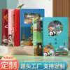 Impresión de la Ciudad Nanjing Escultura de Papel Atracción Turística Libreta de Sellos Pop-Up 3D Souvenir Regalo Cultural y Creativo Personalizado