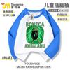 Ropa para Niños Camiseta Básica de Manga Larga Raglán de Algodón Puro Stickman Clásico de Montaña y Mar Tongtongge