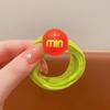 Cuerda para la cabeza de color caramelo para niñas, para bebés, que no se golpea el cabello, anillos para el cabello, bandas elásticas para el cabello para niñas.