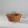Cesta tejida para almacenar frutas pequeñas de ratán sintético, cesta creativa para aperitivos y postres en restaurantes KTV, cesta tejida para patatas fritas de ratán sintético.