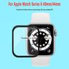 Para Apple Watch Series 6 40mm filme de dobra a quente 44 cola completa 42/38 curvo cola completa relógio UV