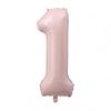 Globos Grandes Digitales de Amor de 40 Pulgadas Rosa Bebé Azul Rosa Bebé Azul Cumpleaños Globos Decorativos Venta al Mayoreo