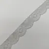 Renda Colorida em Estoque com Acabamento Ondulado Elástico 3cm Acessórios para Roupas Materiais DIY Bordado Lolita