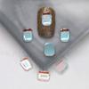 Wengenie mismo estilo Aurora Hielo transparente plano forma especial joya para uñas de diamante Red de diamantes popular punta del dedo Diamante mezclado venta al por mayor