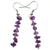 Pendientes de Amatista Pendientes de Lapislázuli Cristal Rosa Pendientes de Grava Joyería Transfronteriza Pendientes Ebay Amazon Piedras Preciosas