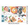 Novo FX-C118 Animais dos desenhos animados empilhados Luohan crianças quarto jardim de infância Home Wall Beautification adesivos de parede decorativos