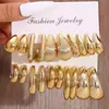 Set de aretes CB personalizado transfronterizo geométrico multiestilo con elementos de moño, flor, corazón y labios