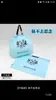 Bolsa de Empaque para Llevar de Plástico con Cordón Bolso de Mano Bolsa Lala Empaque Comercial para Comida de Catering Registro Personalizado