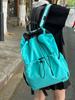 Mochila con cordón de gran capacidad transfronteriza para exteriores 2025 Nueva bolsa de fitness Deportes Viajes Mochila de montañismo Comercio exterior