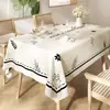 Mantel, No Lavable, Impermeable, Resistente al Aceite, Mantel Rectangular para Mesa de Comedor, Lujo Ligero, Sensación de Alta Gama, Mantel de PVC, Nuevo Modelo 2026, Mantel para Mesa de Café