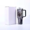 Copo de Carro de Segunda Geração 40oz Mais Vendido no Exterior com Pintura de Alta Qualidade e Cor de Impressão Copo Térmico de Aço Inoxidável Copo de Carro Portátil