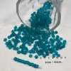 Cuentas de Arroz Domésticas Vidrio Transparente Mate Material de Bordado Pulsera Collar Pendientes Flor de Cuenta Material Hecho a Mano DIY Cuentas