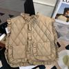 Chaleco de algodón de plumón para niños, ropa exterior, otoño e invierno, nuevo estilo de invierno 2023, chaleco para niñas, chaleco de bebé de moda