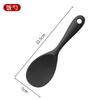 Juego de utensilios de cocina de silicona de estilo chino, cuchara antiadherente para el hogar, cuchara para arroz, juego de herramientas de cocina de 6 piezas