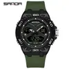 Reloj Sanda Reloj Juvenil Multifuncional Moda Versión Coreana Exterior Impermeable Deportivo Electrónico Reloj de Hombre Venta Directa Venta al por Mayor