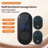Dispositivo de Terapia de Pulsos, Masajeador de Pulsos para Fisioterapia en Casa, Masajeador Eléctrico Multifuncional de Terapia Meridianos para Columna Cervical y Cintura