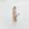 Em estoque Corda Redonda Colorida Inter-colorida 5mm Cordão Miu Ponto de Pular Corda Redonda Corda de Sapato Corda Tecida à Mão Corda para Roupa Chapéu Calça