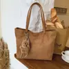 Bolso Retro de Gamuza de Gran Capacidad para Otoño e Invierno para Mujer 2026 Nuevo Bolso Tote de Moda de Gama Alta Bolso de Hombro Único para Viajes