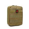 Bolsa Médica Táctica, Botiquín de Primeros Auxilios para el Hogar, Bolsa de Cosméticos Portátil para Montañismo y Viajes al Aire Libre, Botiquín de Primeros Auxilios Molle de Camuflaje