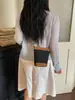 Bolsas de mujer transfronterizas 2026 nueva moda nicho coreana retro bolsa para teléfono móvil bolsa cruzada patchwork de lona bolsa tipo cubo