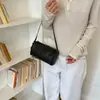 Bolso Cilindro Tejido de Moda Retro para Mujer 2026 Nuevo Bolso de Mano de Moda Bolso Cruzado Casual para Hombro