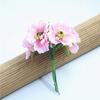 Acessórios de joalheria flor de cerejeira simulação guirlanda DIY buquê flor flor artificial guirlanda de flor de seda acessórios 1,8 yuan 6 flores