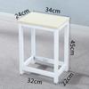 R* Taburete Cuadrado Simple Taburete de Comedor Silla de Entrenamiento para Mesa de Comedor en Casa Taburete de Hierro de Madera Taburete de Color Elevación Adulto Taburete de Taller de Fábrica