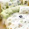 100% Algodón Funda Nórdica Infantil Pieza Única Niños Niñas Dibujos Animados 120x150x200 Bebé Guardería Funda Nórdica