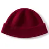 Gorro de cachemira para otoño e invierno, gorro tejido para hombres y mujeres, calentador de cabeza cálido, gorro tejido para ciclismo al aire libre, gorro a prueba de frío