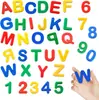 Imán de Nevera de Letras Magnéticas de Silicona Letras Mayúsculas Números Árabes Imán de Nevera Personalización de Números Magnéticos de Silicona